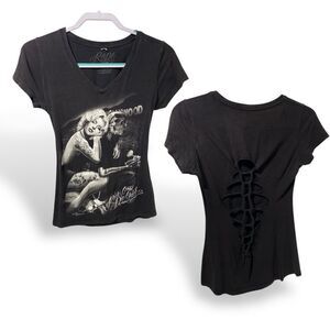 Marilyn Monroe Rode Ride Or Die Braided Moto Top Motorcycles Harley Top